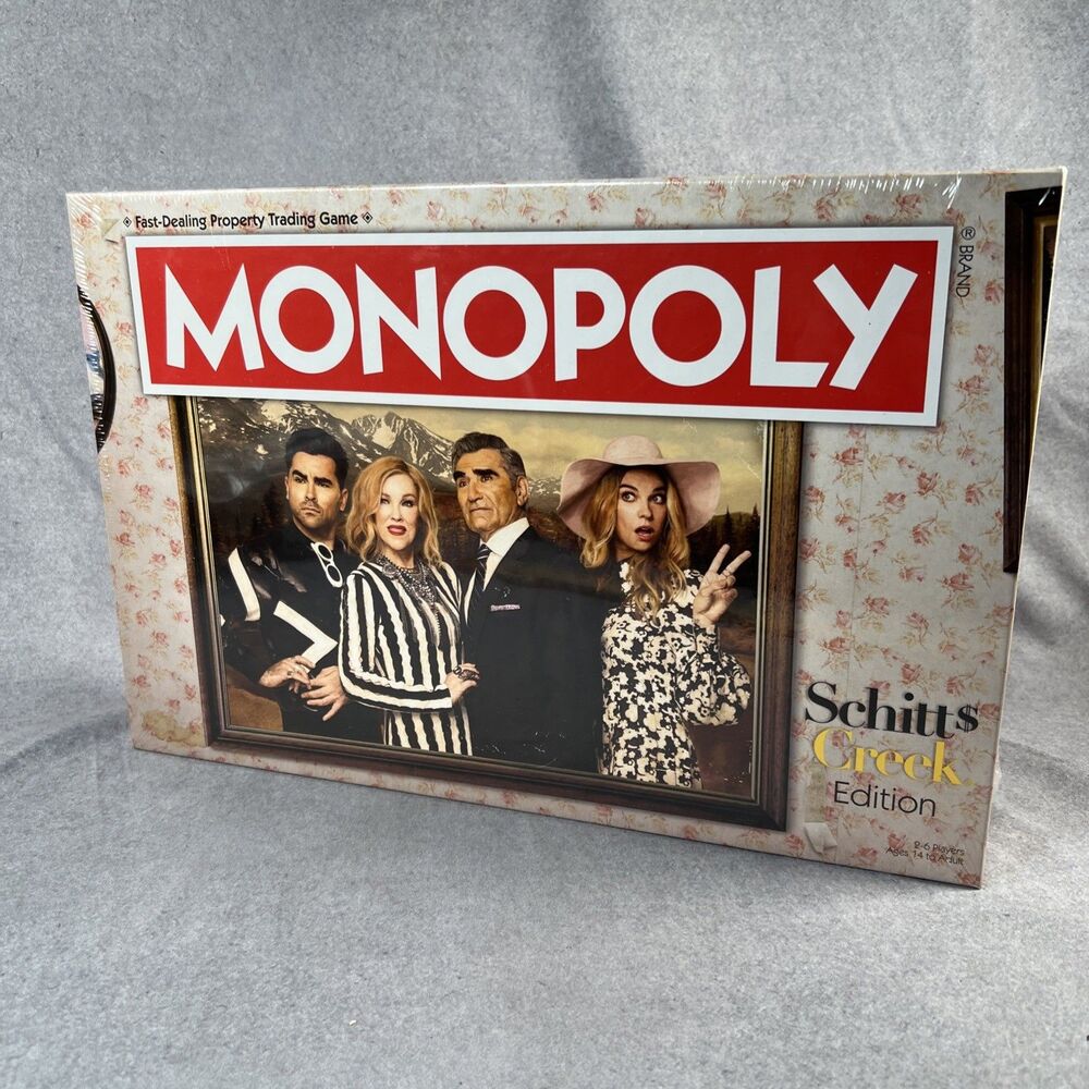Monopoly Schitts Creek Edition Board Game USAopoly Hasbro TV Show - Sealed